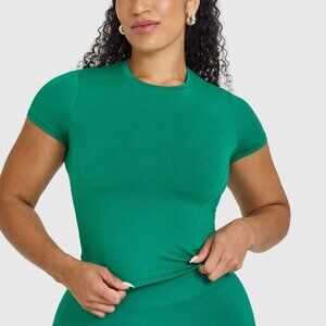 One Active - Mellow Soft Mid Short Sleeve T-Shirt - Emerald Green